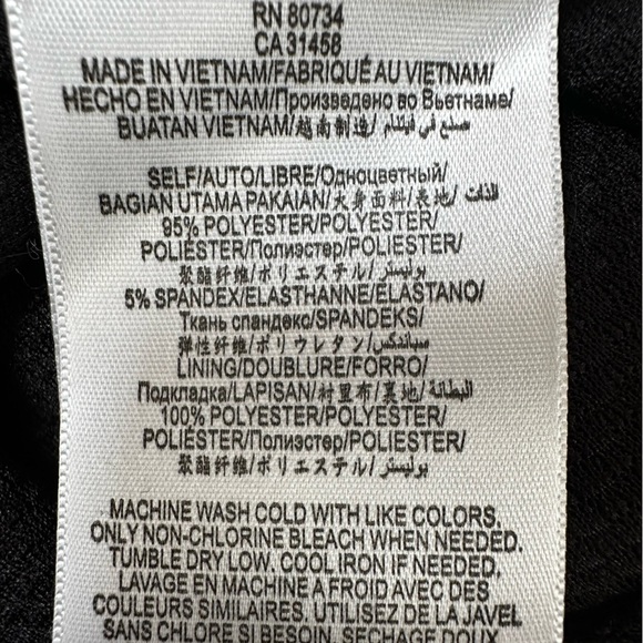 BCBGeneration Black Side Zip Pleated Skater Mini Skirt Retro 90s Preppy - Picture 7 of 8